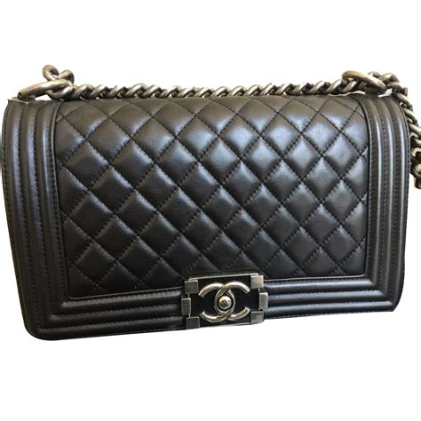 Sacs Chanel Boy d'occasion 